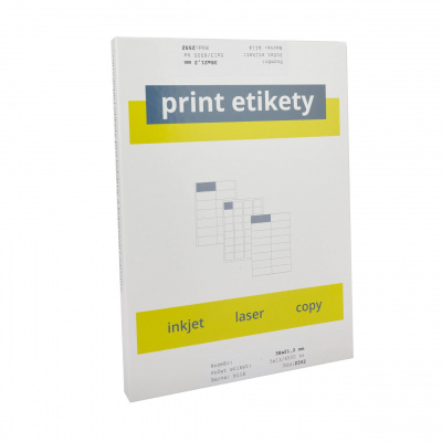 Print etikety 48 x 25,5