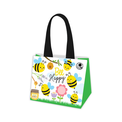 Tkana PP taška 34x26x16 - Bee Happy