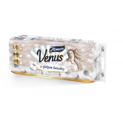 Toaletný papier Almusso Venus Perla / 10 ks 