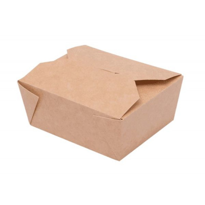 Lunch box papierový 500 ml 11x9x5cm / 50 ks