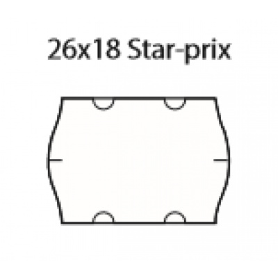 Cenové etikety Start-prix 26x18, Dátum výroby